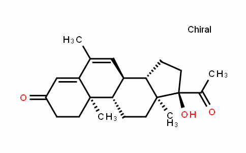 Megestrol acetate /S4;Nia;MGA;5071;Megace;Ovaban;Ovarid;MGA-d3;bdh1298;Maygace
