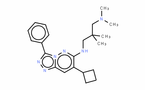 N3-(7-环丁基-3-苯基-1,2,4-三唑并[4,3-b]哒嗪-6-基)-N1,N1,2,2-四甲基-1,3-丙二胺