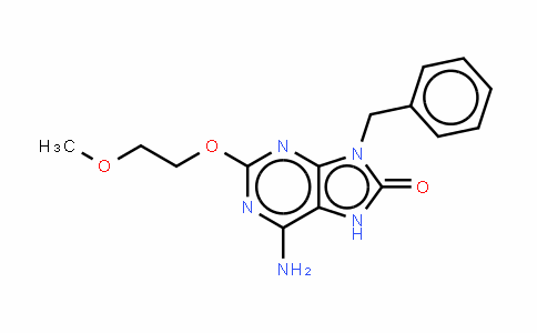 6-amino-9-benzyl-2-(2-methoxyethoxy)-9H-purin-8-ol /