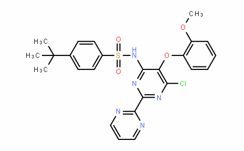4-tert-Butyl-N-(6-chloro-5-(2-Methoxyphenoxy)-2,2'-bipyriMidin-4-yl)benzenesulfonaMide