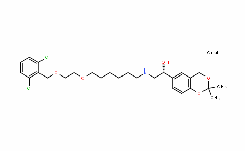 (1R)-2-[[6-[2-[(2,6-Dichlorobenzyl)oxy]ethoxy]hexyl]amino]-1-(2,2-Dimethyl-4H-1,3-benzoDioxin-6-yl)ethanol