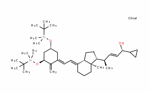 (1R,4R,E)-4-((1R,3aS,7aR,E)-4-((E)-2-((3S,5R)-3,5-bis(Tert-butylDimethylsilyloxy)-2-methylenecyclohexyliDene)ethyliDene)-7a-methyloctahyDro-1H-inDen-1-yl)-1-cyclopropylpent-2-en-1-ol