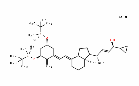 (1S,4S,E)-4-((1R,3aS,7aR,E)-4-((E)-2-((3S,5R)-3,5-bis(Tert-butylDimethylsilyloxy)-2-methylenecyclohexyliDene)ethyliDene)-7a-methyloctahyDro-1H-inDen-1-yl)-1-cyclopropylpent-2-en-1-ol