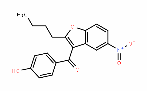 (2-butyl-5-nitrobenzofuran-3-yl)(4-hyDroxyphenyl)methanone
