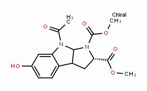 (2S)-Dimethyl 8-acetyl-6-hyDroxy-3,3a,8,8a-tetrahyDropyrrolo[2,3-b]inDole-1,2(2H)-Dicarboxylate