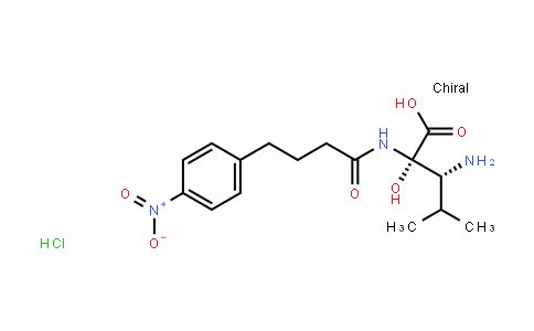 (2S,3R)-3-Amino-2-hyDroxy-4-(4-nitrophenyl)butanoyl-L-leucine (hyDrochloriDe)