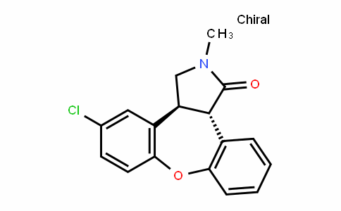 (3aS,12bS)-5-chloro-2-methyl-2,3,3a,12b-tetrahyDro-1H-Dibenzo[2,3:6,7]oxepino[4,5-c]pyrrol-1-one