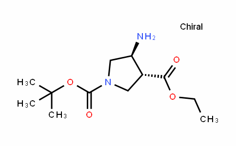 (3R,4S)-1-Tert-butyl 3-ethyl 4-aminopyrroliDine-1,3-Dicarboxylate
