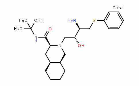 (3S,4aS,8aS)-2-((2R,3R)-3-amino-2-hyDroxy-4-(phenylthio)butyl)-N-(Tert-butyl)DecahyDroisoquinoline-3-carboxamiDe