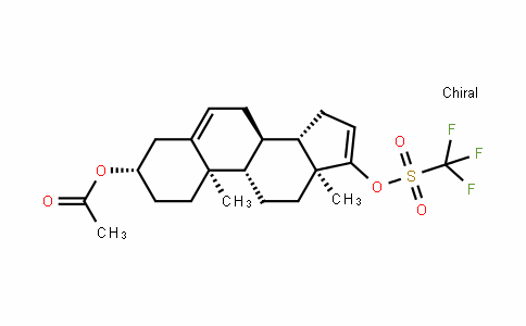 (3S,8R,9S,10R,13S,14S)-10,13-Dimethyl-17-(trifluoromethylsulfonyloxy)-2,3,4,7,8,9,10,11,12,13,14,15-DoDecahyDro-1H-cyclopenta[a]phenanthren-3-yl acetate