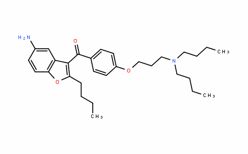 (5-amino-2-butylbenzofuran-3-yl)(4-(3-(Dibutylamino)propoxy)phenyl)methanone