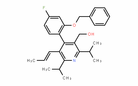 (E)-(4-(2-(benzyloxy)-4-fluorophenyl)-2,6-Diisopropyl-5-(prop-1-enyl)pyriDin-3-yl)methanol