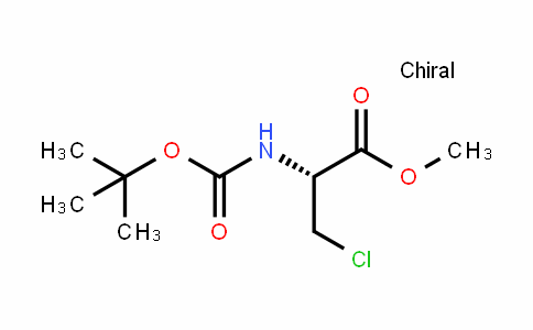 (R)-methyl 2-((Tert-butoxycarbonyl)amino)-3-chloropropanoate