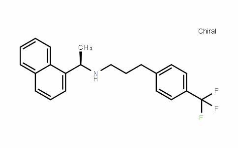 (R)-N-(1-(naphthalen-1-yl)ethyl)-3-(4-(trifluoromethyl)phenyl)propan-1-amine