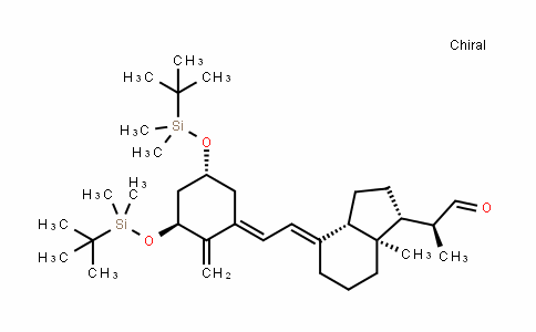 (S)-2-((1R,3aS,7aR,E)-4-((E)-2-((3S,5R)-3,5-bis(Tert-butylDimethylsilyloxy)-2-methylenecyclohexyliDene)ethyliDene)-7a-methyloctahyDro-1H-inDen-1-yl)propanal