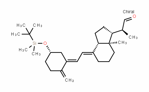 (S)-2-((1R,3aS,7aR,E)-4-((E)-2-((S)-5-((Tert-butylDimethylsilyl)oxy)-2-methylenecyclohexyliDene)ethyliDene)-7a-methyloctahyDro-1H-inDen-1-yl)propanal