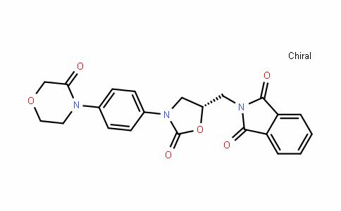 (S)-2-((2-oxo-3-(4-(3-oxomorpholino)phenyl)oxazoliDin-5-yl)methyl)isoinDoline-1,3-Dione