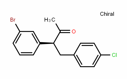 (S)-3-(3-bromophenyl)-4-(4-chlorophenyl)butan-2-one