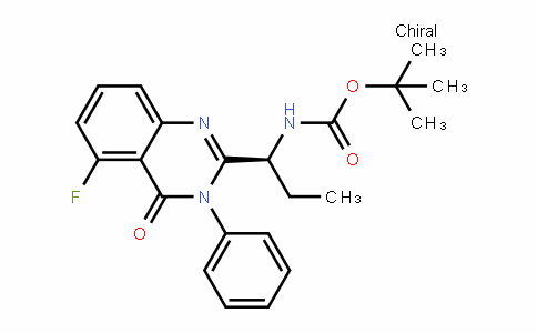 (S)-Tert-butyl (1-(5-fluoro-4-oxo-3-phenyl-3,4-DihyDroquinazolin-2-yl)propyl)carbamate
