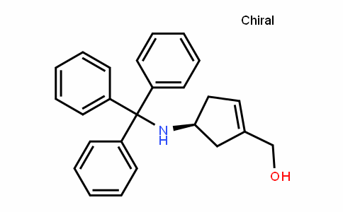 [(4S)-4-(Tritylamino)cyclopent-1-en-1-yl]methanol
