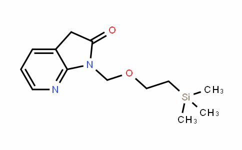 1-((2-(trimethylsilyl)ethoxy)methyl)-1H-pyrrolo[2,3-b]pyriDin-2(3H)-one