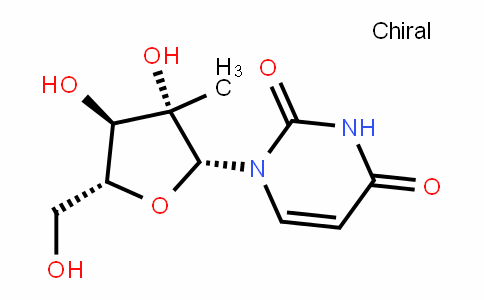 1-((2R,3S,4R,5R)-3,4-DihyDroxy-5-(hyDroxymethyl)-3-methyltetrahyDrofuran-2-yl)pyrimiDine-2,4(1H,3H)-Dione