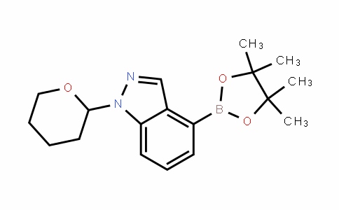 1-(tetrahyDro-2H-pyran-2-yl)-4-(4,4,5,5-tetramethyl-1,3,2-Dioxaborolan-2-yl)-1H-inDazole