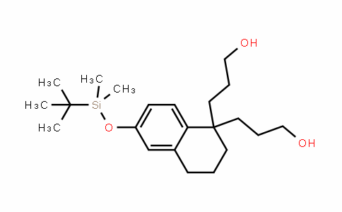 1,1(2H)-NaphthaleneDipropanol, 6-[[(1,1-Dimethylethyl)Dimethylsilyl]oxy]-3,4-DihyDro-