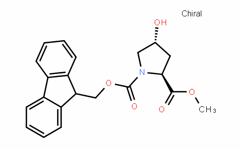1,2-PyrroliDineDicarboxylic acid, 4-hyDroxy-, 1-(9H-fluoren-9-ylmethyl) 2-methyl ester, (2S,4R)-