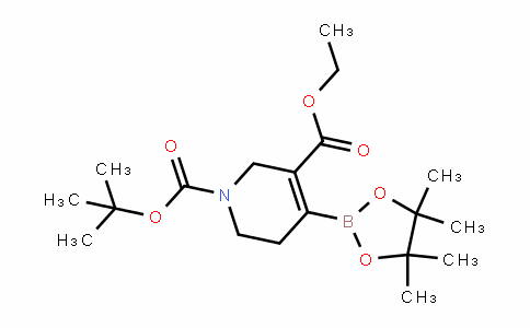 1,3(2H)-PyriDineDicarboxylic acid, 5,6-DihyDro-4-(4,4,5,5-tetramethyl-1,3,2-Dioxaborolan-2-yl)-, 1-(1,1-Dimethylethyl) 3-ethyl ester