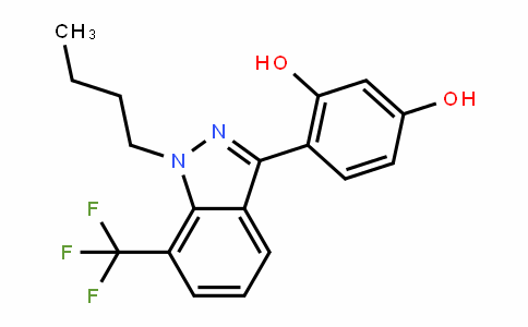 1,3-BenzeneDiol, 4-[1-butyl-7-(trifluoromethyl)-1H-inDazol-3-yl]-