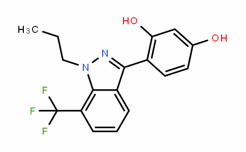 1,3-BenzeneDiol, 4-[1-propyl-7-(trifluoromethyl)-1H-inDazol-3-yl]-