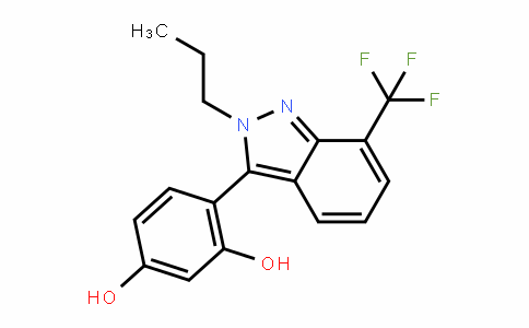 1,3-BenzeneDiol, 4-[2-propyl-7-(trifluoromethyl)-2H-inDazol-3-yl]-