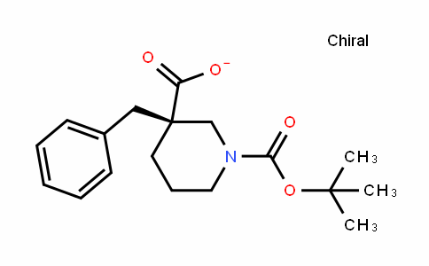 1,3-PiperiDineDicarboxylic acid, 3-(phenylmethyl)-, 1-(1,1-Dimethylethyl) ester, (3R)-