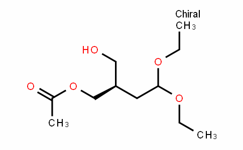 1,3-PropaneDiol, 2-(2,2-Diethoxyethyl)-, monoacetate, (2R)- (9CI)