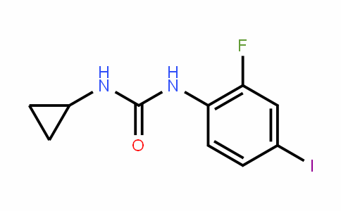 1-cyclopropyl-3-(2-fluoro-4-ioDophenyl)urea