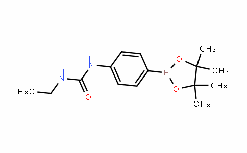 1-Ethyl-3-[4-(4,4,5,5-tetramethyl-1,3,2-Dioxaborolan-2-yl)phenyl]urea