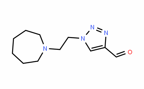1H-1,2,3-Triazole-4-carboxalDehyDe, 1-[2-(hexahyDro-1H-azepin-1-yl)ethyl]-
