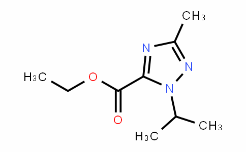 1H-1,2,4-Triazole-5-carboxylic acid, 3-methyl-1-(1-methylethyl)-, ethyl ester