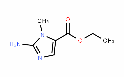1H-ImiDazole-5-carboxylic acid, 2-amino-1-methyl-, ethyl ester