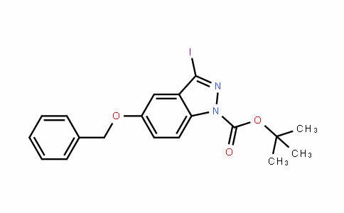 1H-InDazole-1-carboxylic acid, 3-ioDo-5-(phenylmethoxy)-, 1,1-Dimethylethyl ester