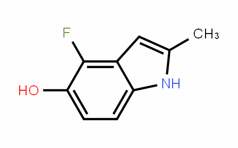 1H-InDol-5-ol, 4-fluoro-2-methyl-