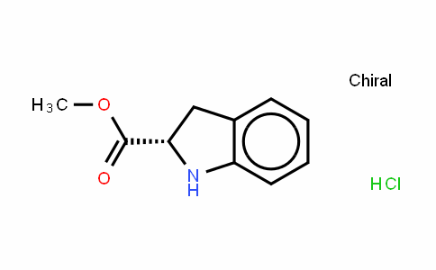 1H-InDole-2-carboxylic acid, 2,3-DihyDro-, methyl ester, hyDrochloriDe (1:1), (2S)-