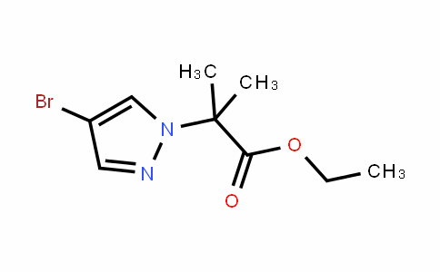 1H-Pyrazole-1-acetic acid, 4-bromo-α,α-Dimethyl-, ethyl ester