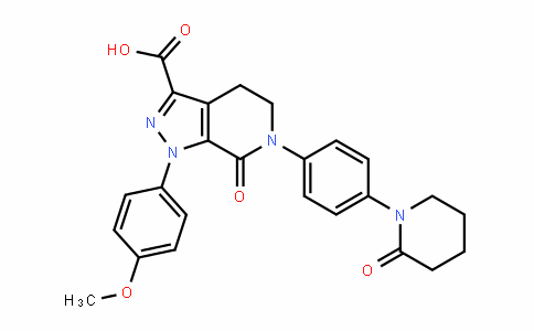 1H-Pyrazolo[3,4-c]pyriDine-3-carboxylic acid, 4,5,6,7-tetrahyDro-1-(4-methoxyphenyl)-7-oxo-6-[4-(2-oxo-1-piperiDinyl)phenyl]-