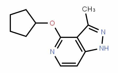 1H-Pyrazolo[4,3-c]pyriDine, 4-(cyclopentyloxy)-3-methyl-