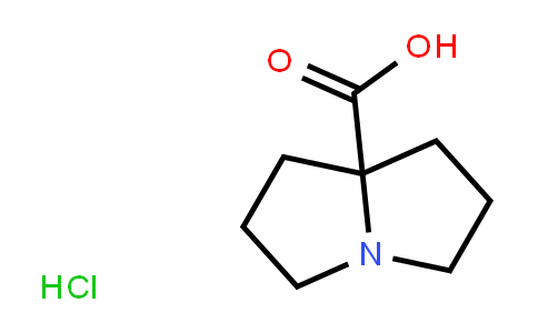 1H-Pyrrolizine-7a(5H)-carboxylic acid, tetrahyDro-, hyDrochloriDe (1:1)