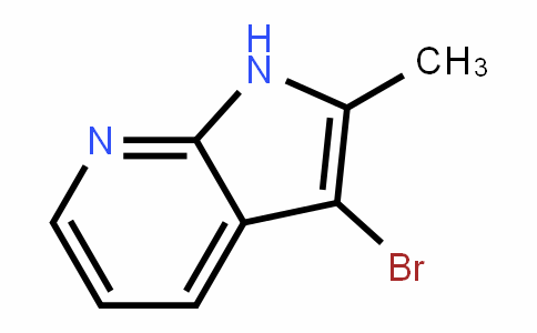 1H-Pyrrolo[2,3-b]pyriDine, 3-bromo-2-methyl-