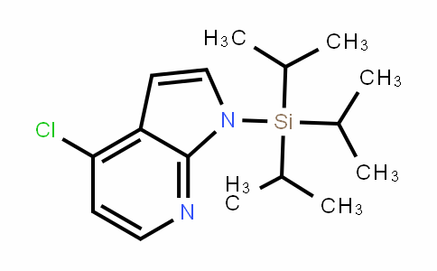 1H-Pyrrolo[2,3-b]pyriDine, 4-chloro-1-[tris(1-methylethyl)silyl]-