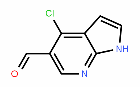 1H-Pyrrolo[2,3-b]pyriDine-5-carboxalDehyDe, 4-chloro-